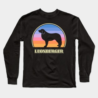 Leonberger Vintage Sunset Dog Long Sleeve T-Shirt